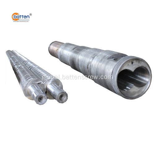 Sjz92/192 Twin Screw Barrel Set twin screw barrel set for rigid PVC extrusion Supplier